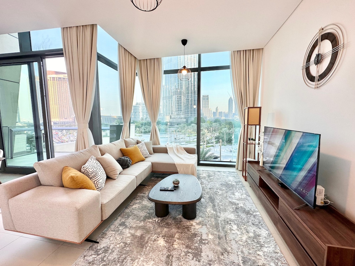 2 Bedroom Furnished Apartment with Full Burj Khalifa View | Burj Vista · II 4