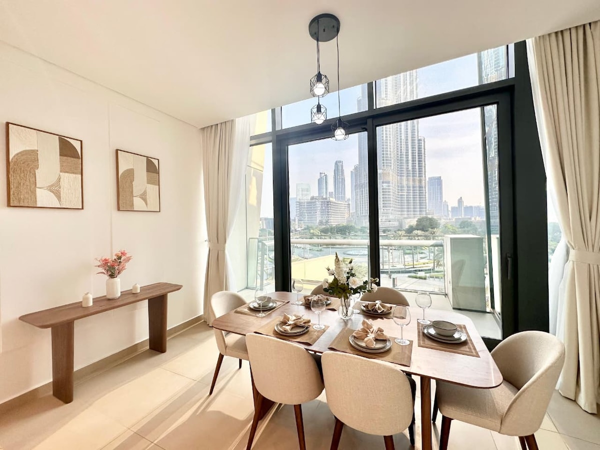 2 Bedroom Furnished Apartment with Full Burj Khalifa View | Burj Vista · II 5