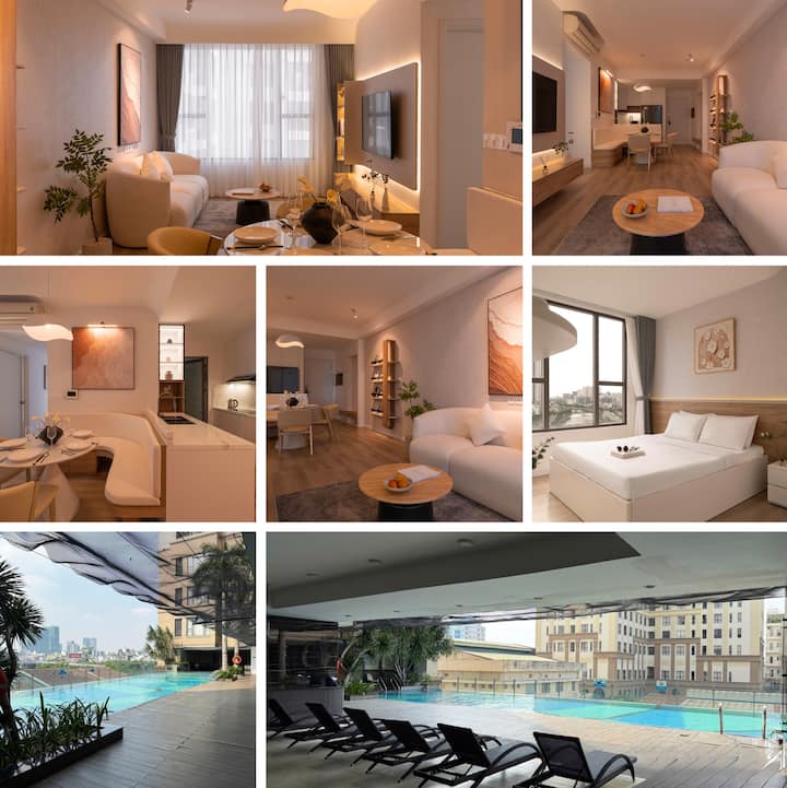 Lumi Nest, 3Brs+2Wc, view River+city,Bùi Viện 500m