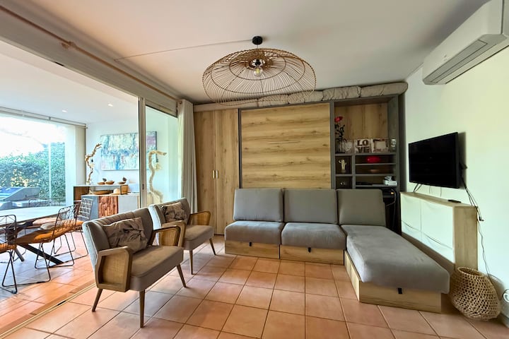 Maison Aux Restanques à Grimaud, Piscines, Tennis - Grimaud