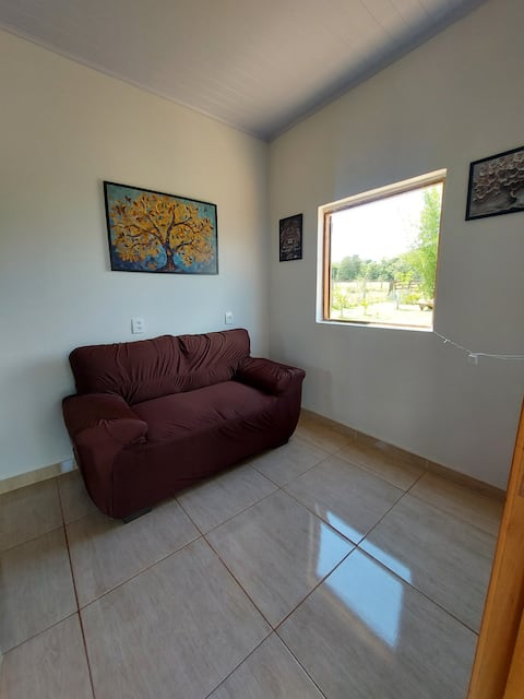 Airbnb em destaque: Family retreat with air conditioning and hot tub. em Trindade