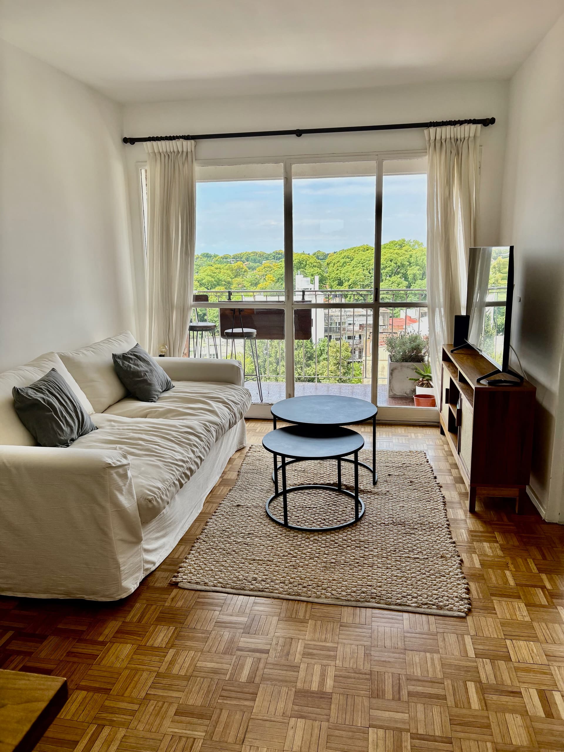 Apartamento moderno de 1 quarto em Acassuso