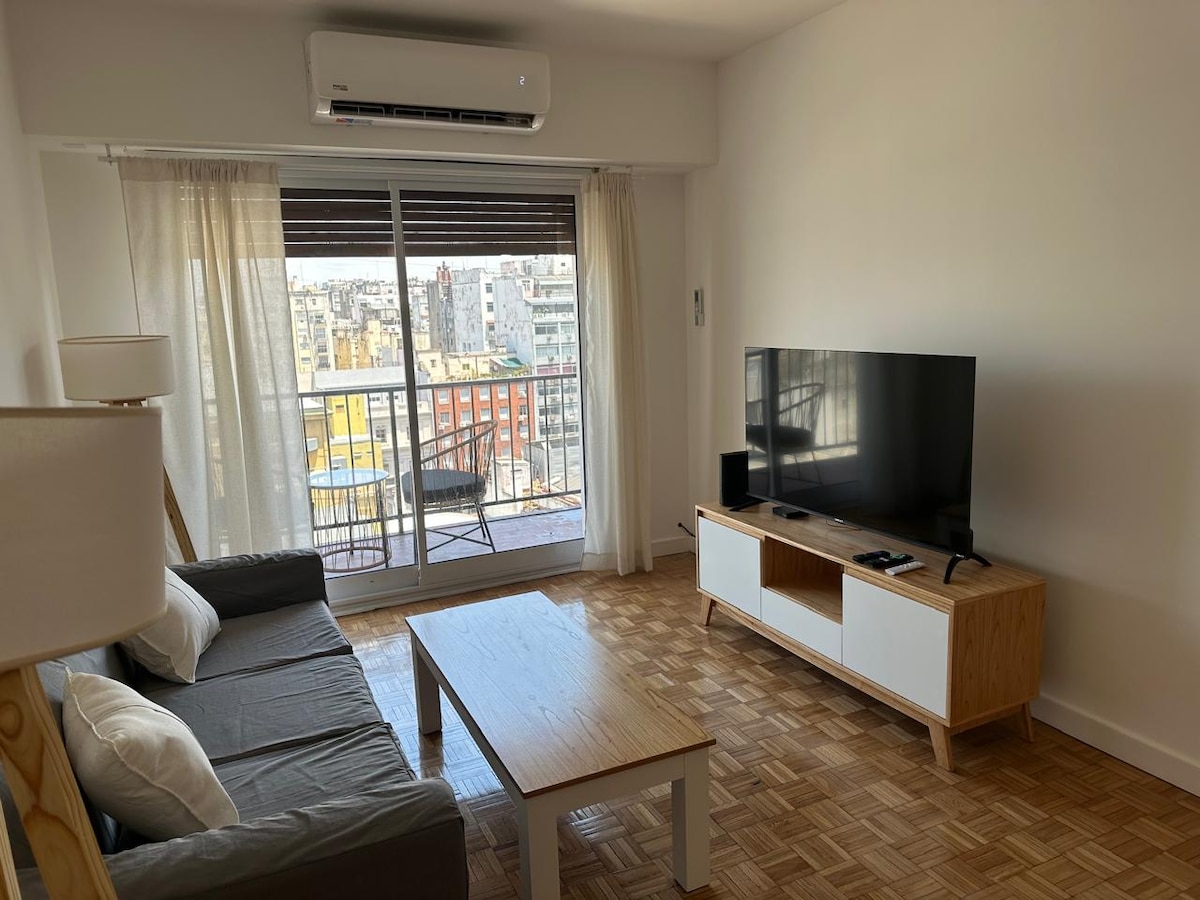 Departamento de 3 ambientes renovado en Recoleta