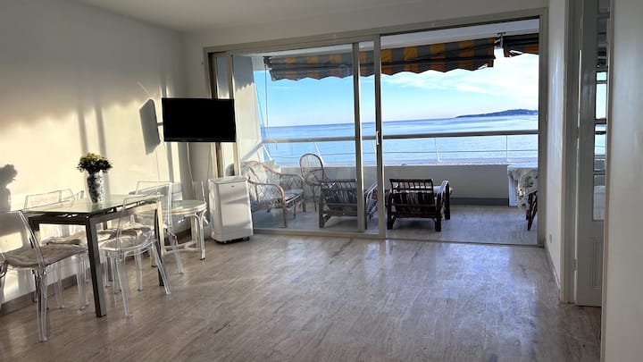Grand Appartement Vue Mer Pieds Dans L'eau - Villeneuve-Loubet