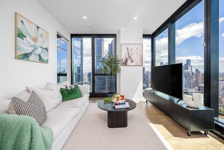 Luxury Corner Apt W/ Pool & River Views | Sk39 - Rod Laver Arena