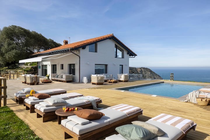 Wishome-casa S/acantilado C/piscina. Verano+fresco - San Vicente de la Barquera