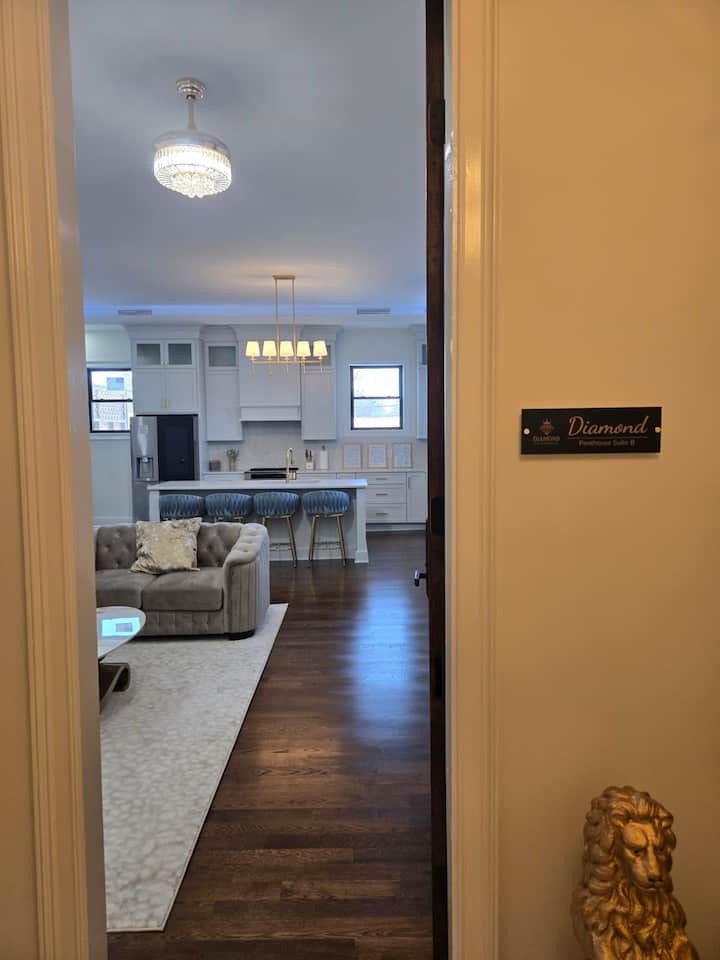 Entrance to the apartment from the foyer