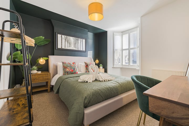 Elegant 4br Seaside Stay - Fast Wi-fi - Kemptown - Brighton