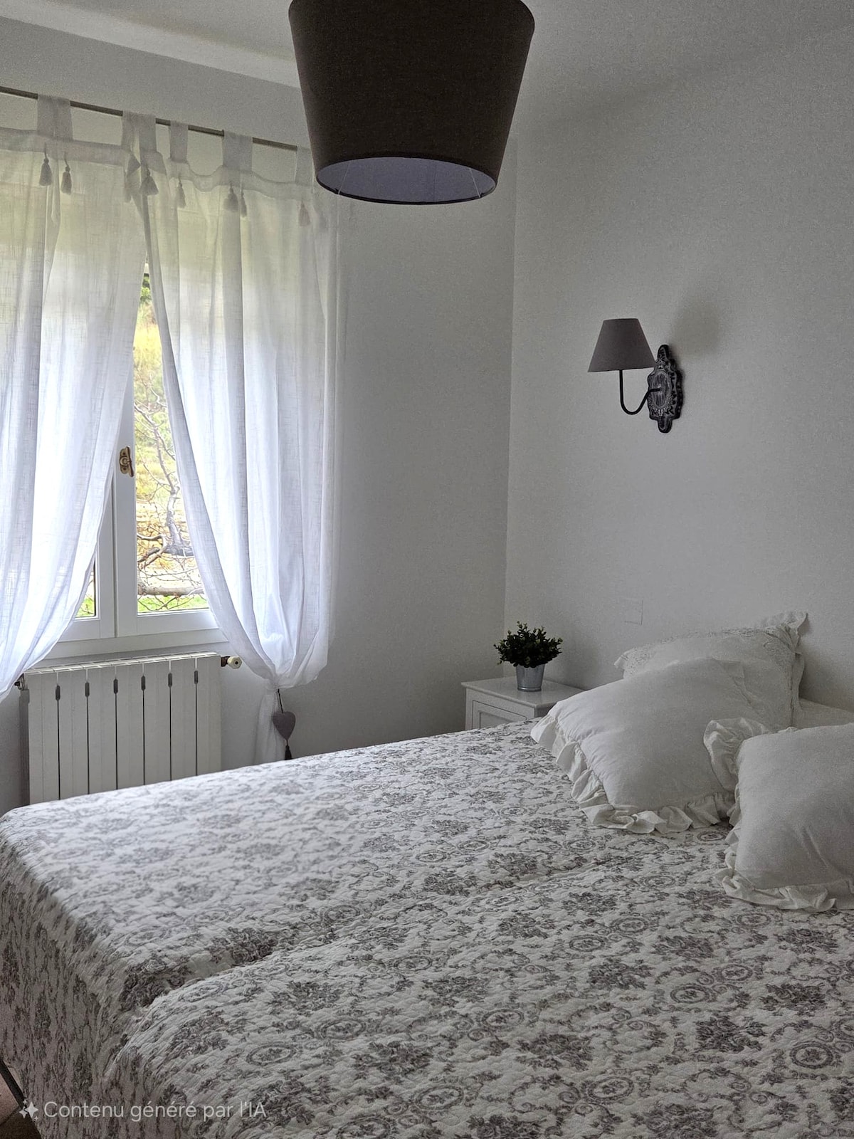 ห้องนอนสีเทาและสีขาวพร้อมห้องเก็บเสื้อผ้า
เตียงขนาด 90x190 2 เตียง ห้องนอนสามารถจัดเตียงคิงไซส์ได้ (ระบุได้ตอนจอง)