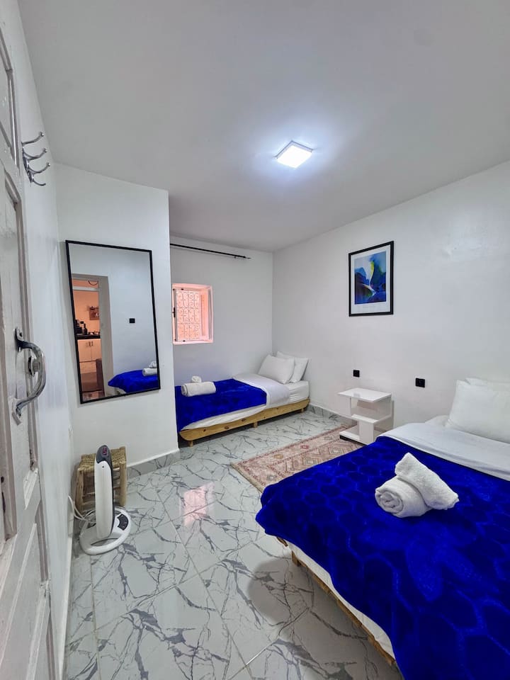 Studio à 5 Min De La Place | Chambre Climatisée - Marrakech