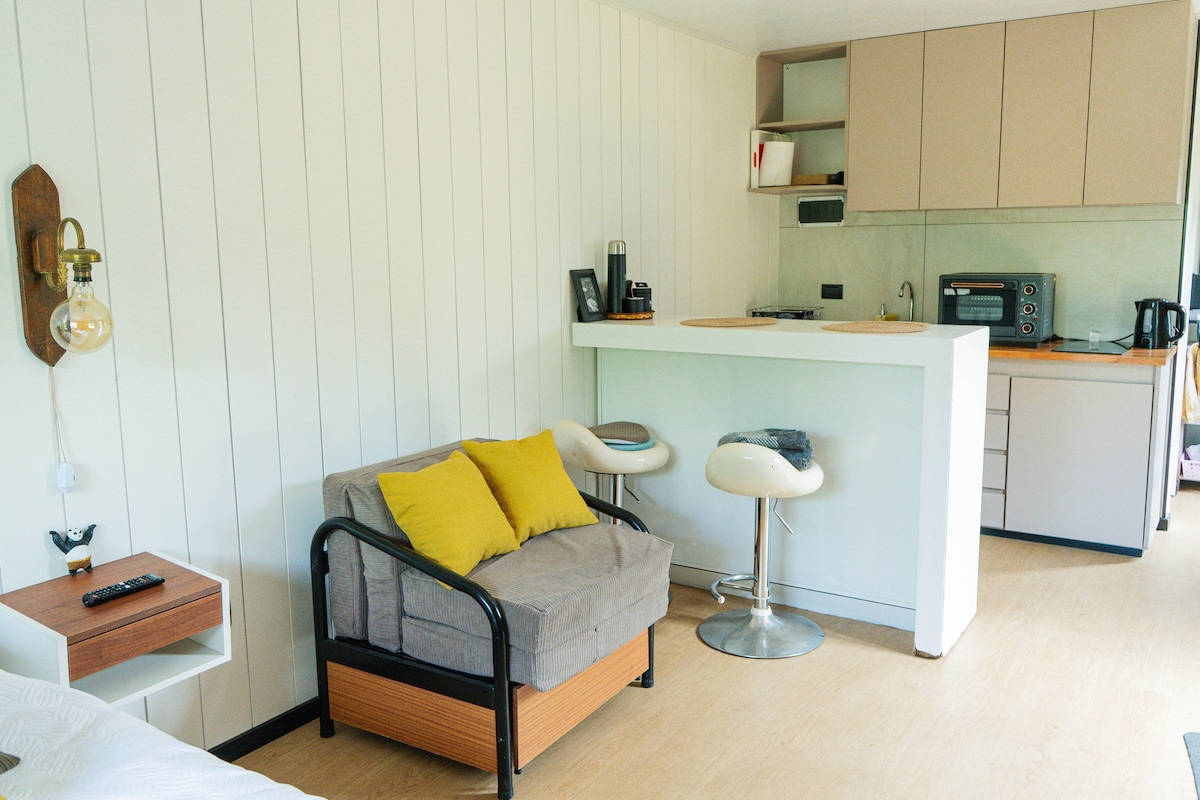 Top Airbnb: Modular house located in Playa Chapadmalal. en Colonia Chapadmalal
