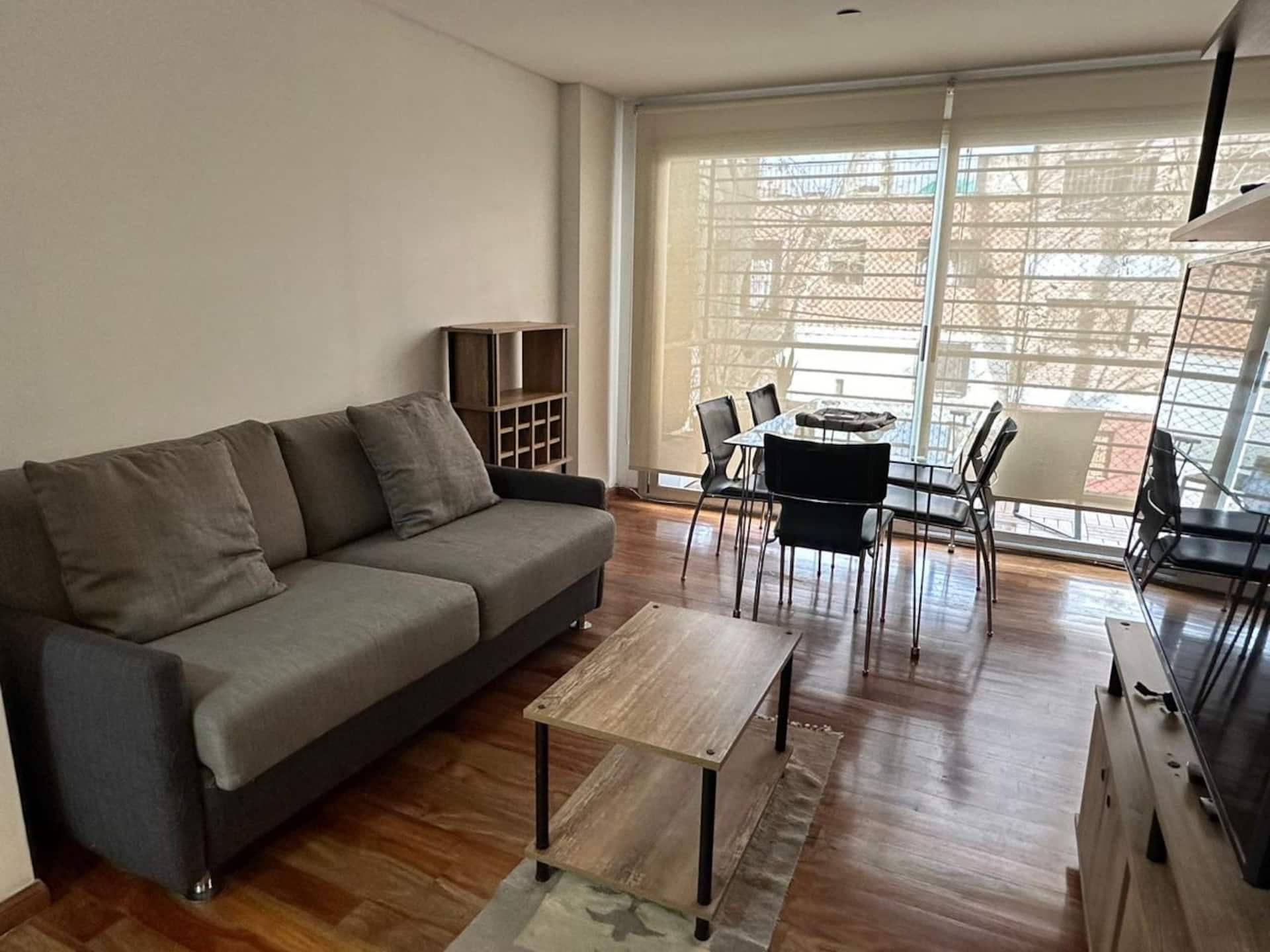 Large duplex with balcony, patio and 2 bedrooms