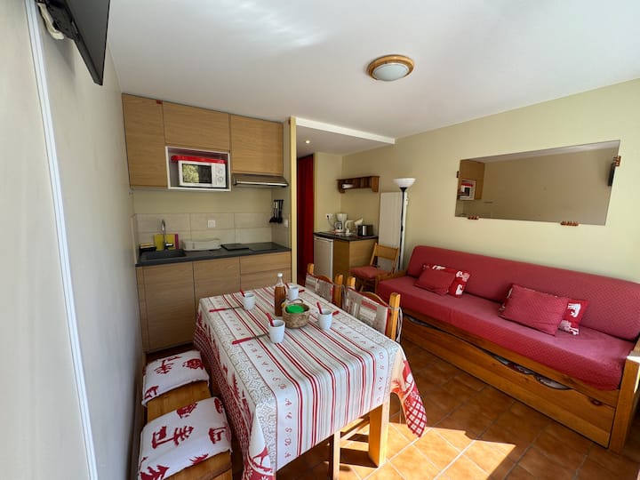 Studio 4 Pers - Le Monêtier-les-Bains