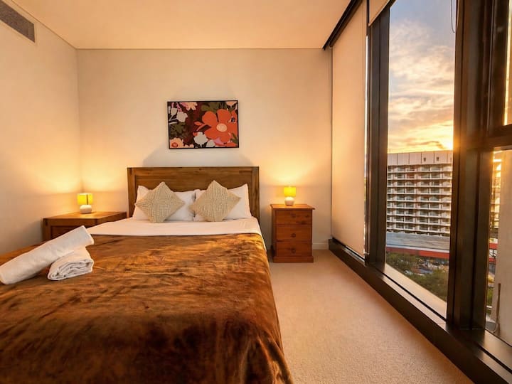 Skytower Level 10 Relaxed 2br With City Access - Brisbane