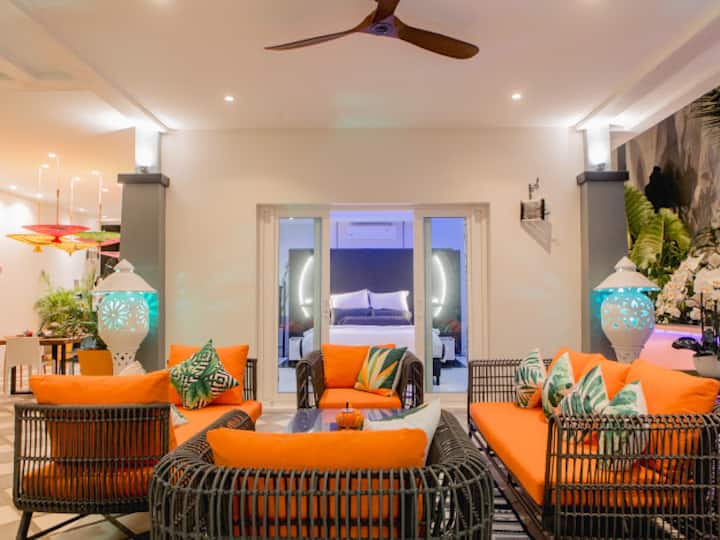 Baan Sasha Colorful And Unique New Pool Villa. - Ao Nang