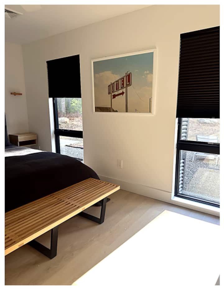 Enjoy the sunrise through these gorgeous windows !