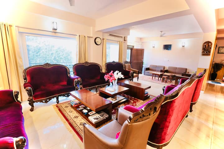 Peaceful Cozy 6 Br Villa In Chail With Bbq/bonfire - Chail