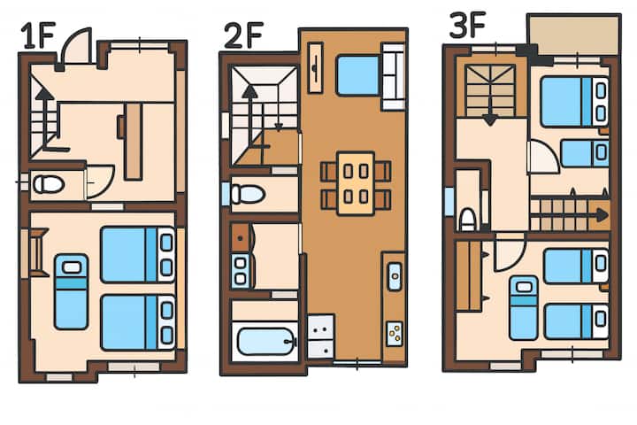 【Grand Open Sale10%off】prime 3br Perfect Location - Shinjuku City