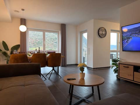 Top Airbnb: The Panorama Loft, Mosel und Burgblick Cochem family in Cochem