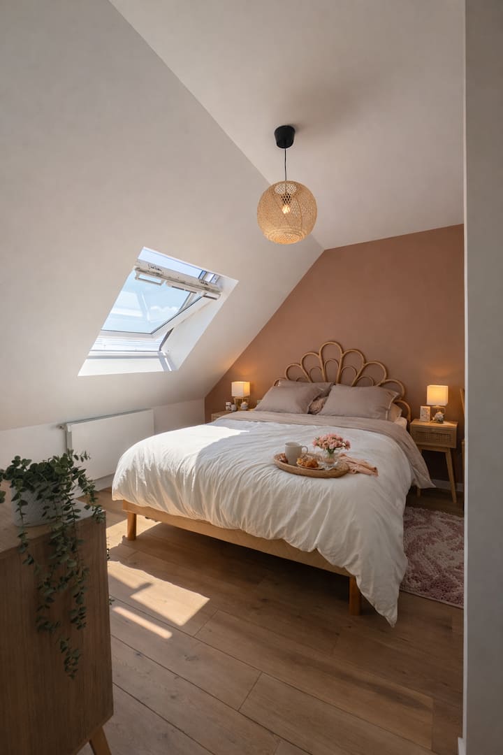 localizevacances.fr
ზღვისპირი, პლაჟი, შემოღობილი ბაღი, თევზაობა, ცენტრი ფეხით სავალ მანძილზე, ახალი და თანამედროვე სახლი
