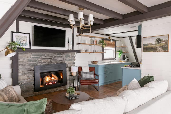Northside Summit- A-frame/hot Tub/sauna/fire Pit - Boone, NC