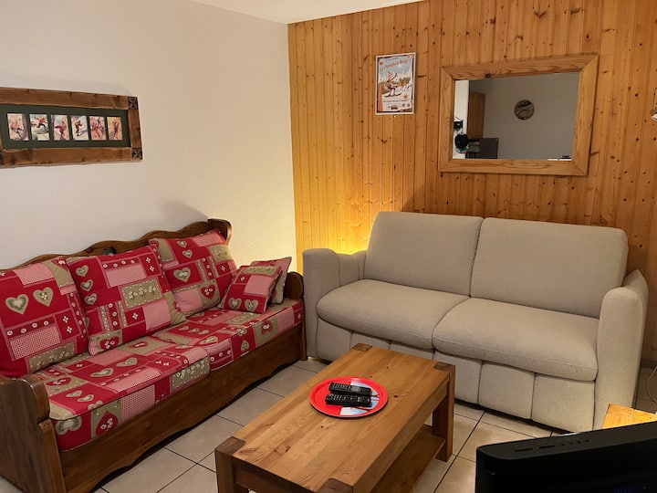 Cocon Douillet Avec Terrasse Au Cœur Des Montagnes - Les Contamines-Montjoie
