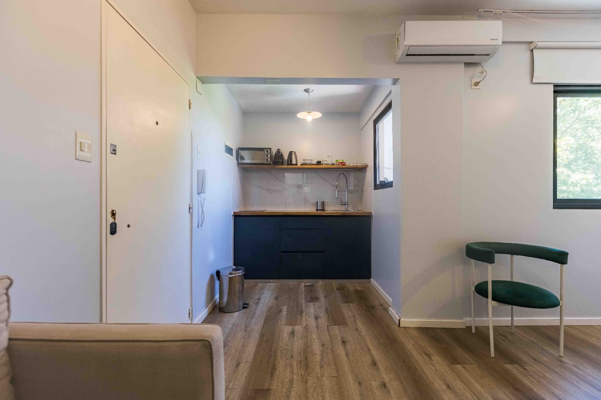 Kitnet no sexto andar em Palermo Soho, perto da Plaza Serrano