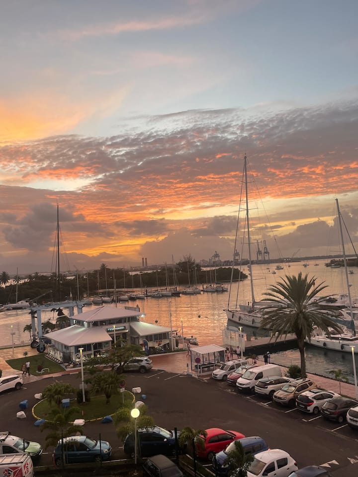 T3 - Le Gosier - Marina Vue Mer, Sunset - Guadeloupe