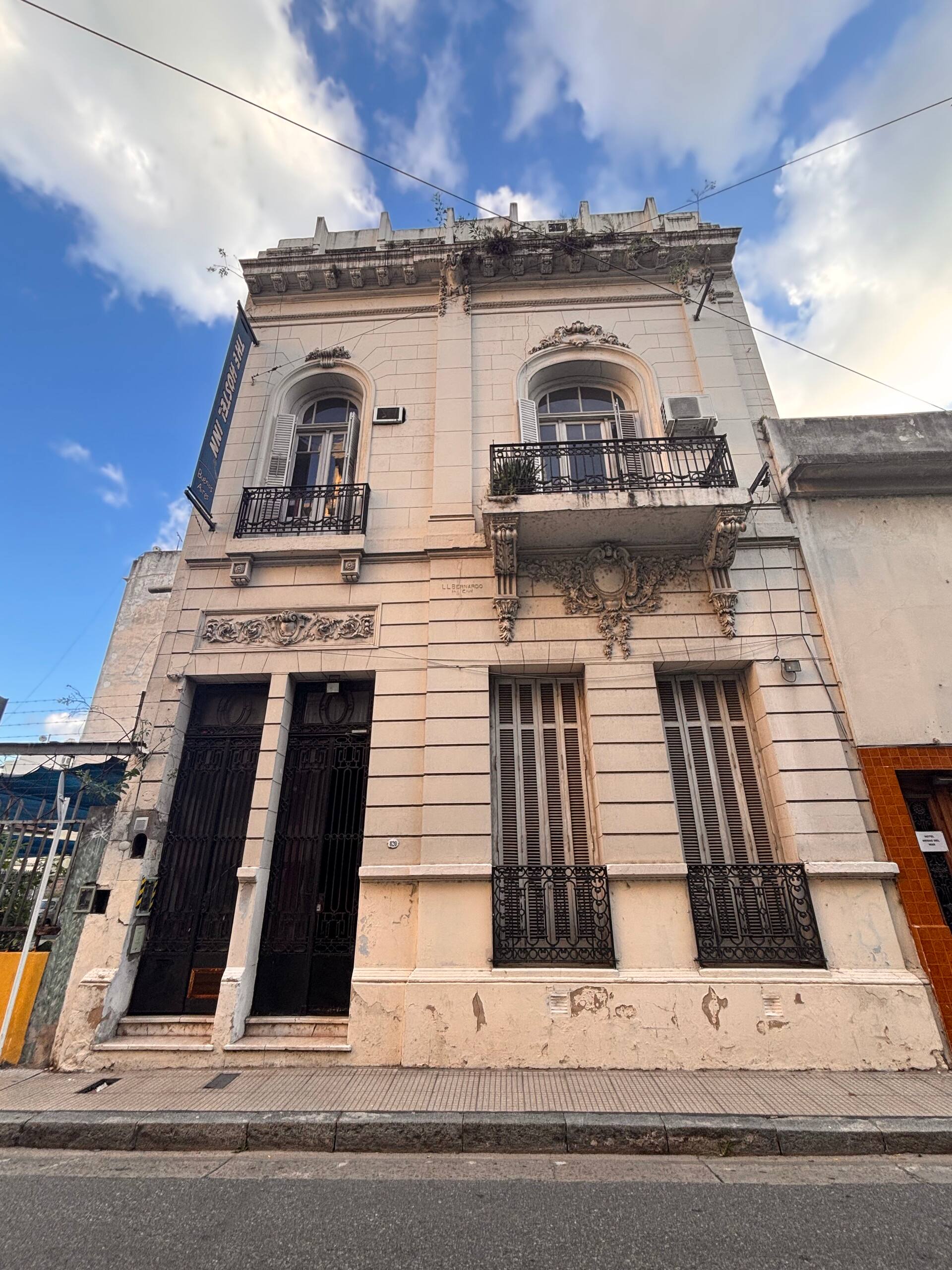 Habitación doble en Constitución
