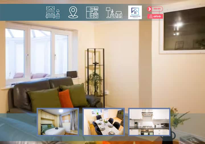 4br Contractor Stay | En3 | Business & Leisure - Enfield