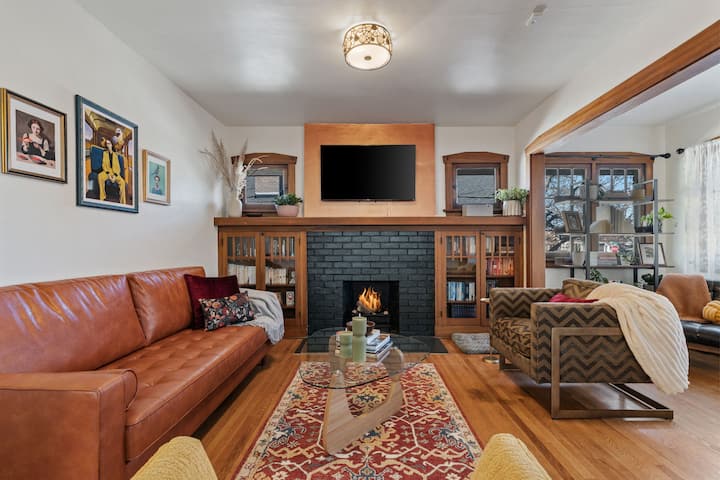 Smart-tv klaar voor je streamingdiensten. De gashaard heeft nu een verwijderbaar scherm voor de veiligheid.