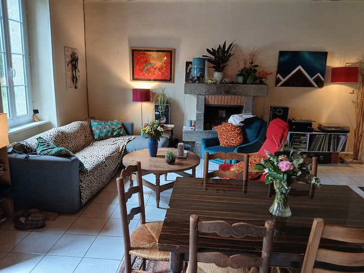 Chambre 'Ouest' - Pont Ar Len Café - Vélodyssée - Rostrenen