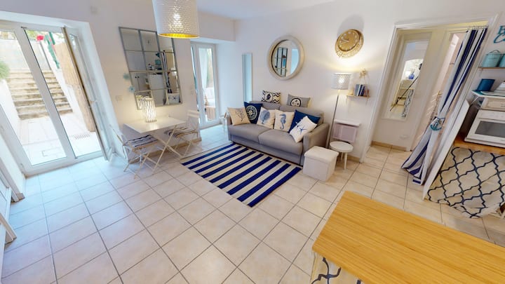 Agréable 2p Calme Avec Terrasse Et Parking 103jdm - Menton