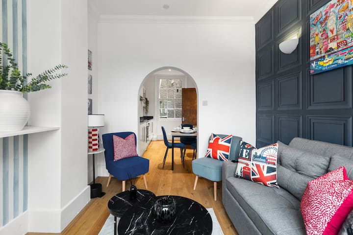 Trendy Split Level Apartment Shepherd Bush +Garden - Notting Hill