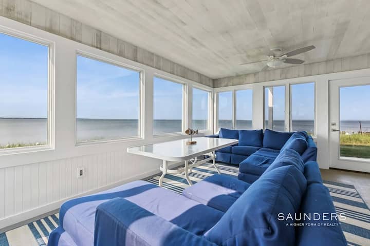 Renovated Waterfront Home On 6 Acres - The Hamptons, NY