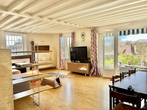 Large 6-bedroom house and garden - Bord de Marne