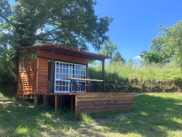 Boutique Yurt With Eco Swimming Lake, Private Land - Portugal