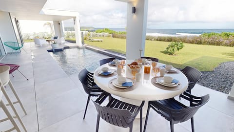 Aquawaves - Villa Aqualis - Waterfront in Moule