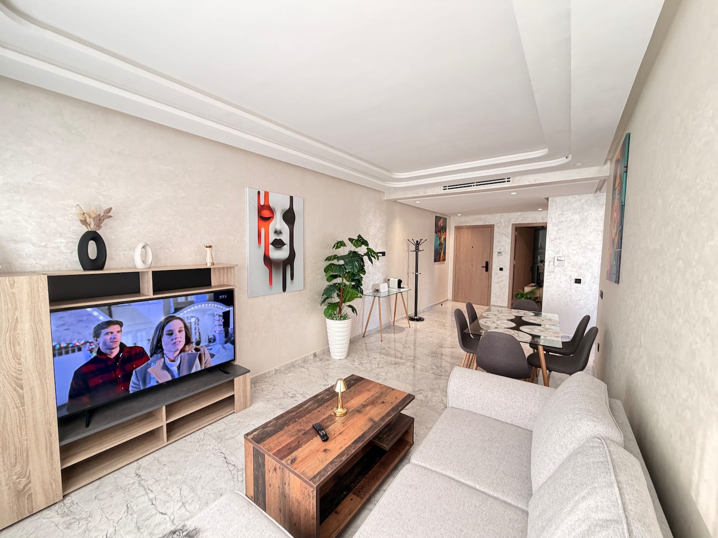 Palmier - Cosy 2BR Apt - free parking, Palmier, Casablanca - 1