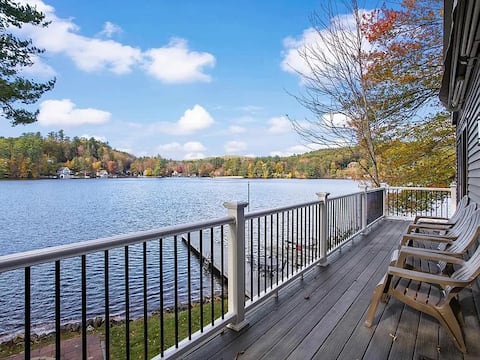 Sparkling Lake Retreat • Spotless & Family-Ready