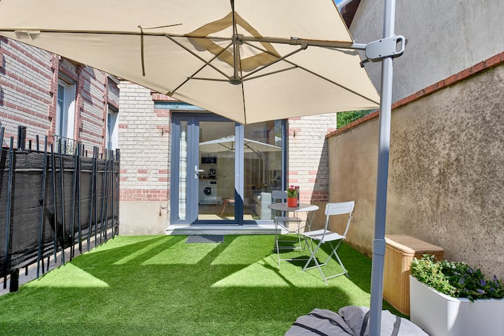 Maisonnette Et Son Bureau Indépendant 15min Paris - France