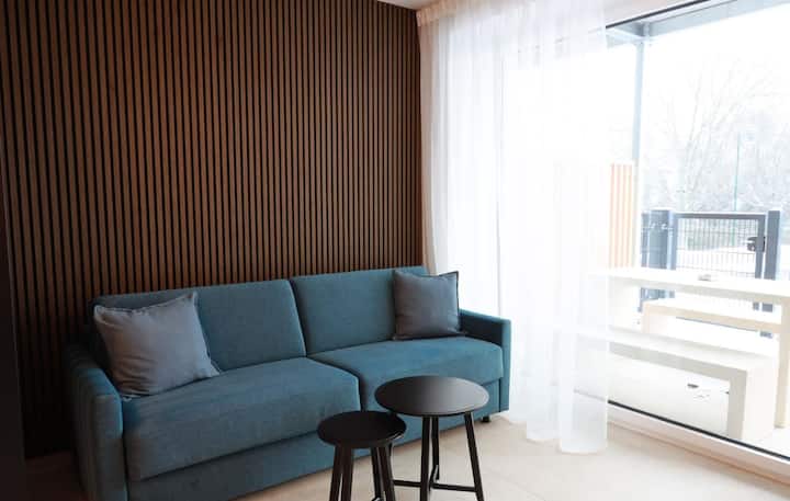 Apartments Kellergasse - Blaues Apartment - Purbach am Neusiedler See