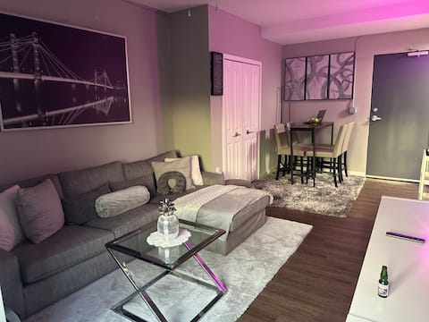 Popular Airbnb listing: Nice and cozy apartment for short and long stays! in Brookwood Hills