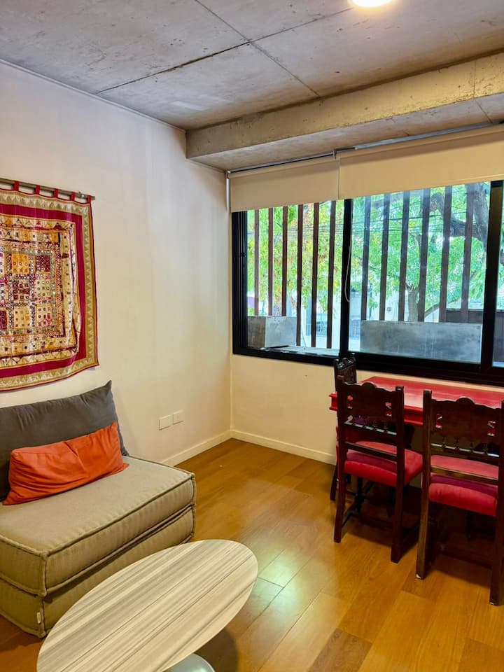 Studio apartment near Sanatorio Colegiales in Colegiales