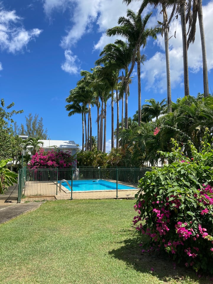 Gîte Safran 6 Personnes. Piscine - Guadeloupe