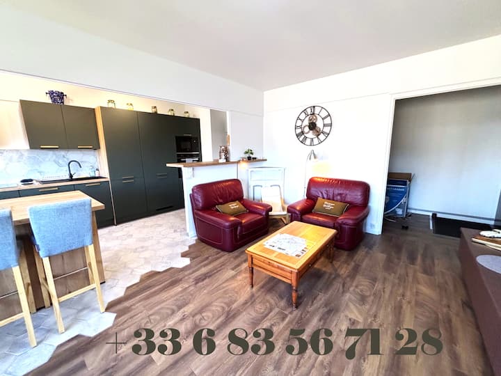 Love ! 140m² Calme • 5 Ch • 9 Pers • Parking Free - Reims