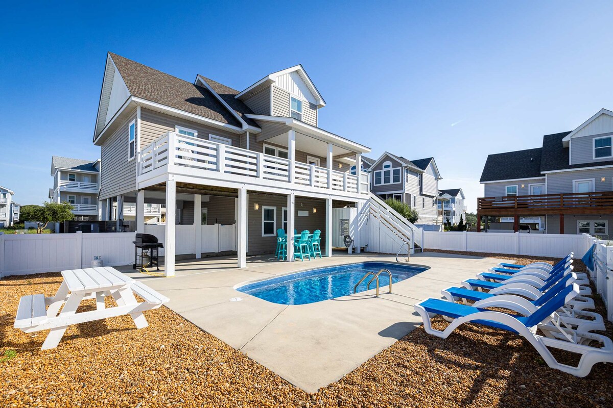 3 min Walk to Beach w/ Heated Pool in Ocean Sands