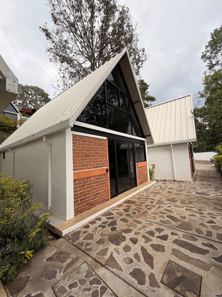 Cabaña A-frame Moderna En Valle De Bravo Familiar - Mexico