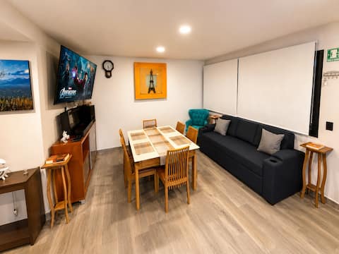 Successful Airbnb property: Dept. Central Zócalo| GNP Concerts |PDD|Metro in Obrera