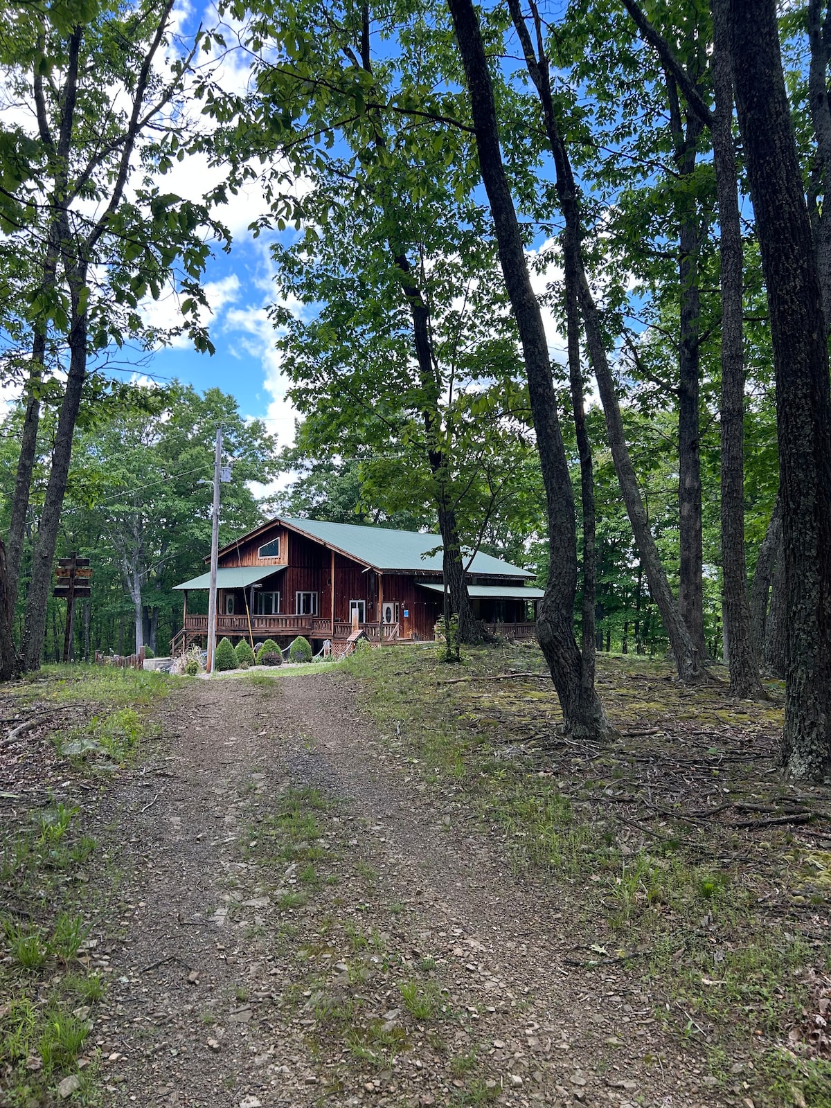 Woodland Approach & Private Mountain Tree Canopy